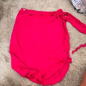 Anthropologie x Beachgold Belline Pink Sarong | S